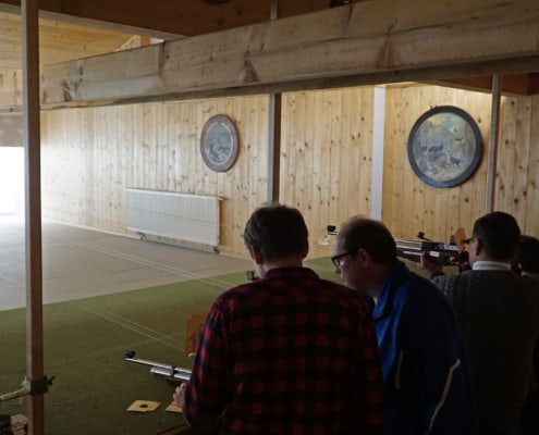 Beim Schiessen Gemeindemeisterschaft Luftgewehr Schliersee 2019 © Judith Weber